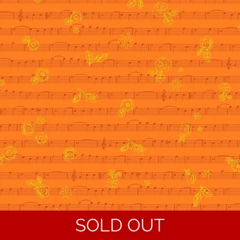 REMNANT - Alison Glass - Soliloquy - Singalong - Marigold - 55cm
